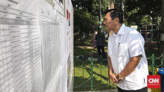 Menteri Koordinator Kemaritiman Luhut Panjaitan yakin Jokowi-Ma'ruf Amin akan memenangkan Pilpres 2019.