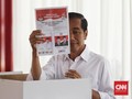 Quick Count LSI Denny JA 84,55 Persen: Jokowi 54,89 Persen