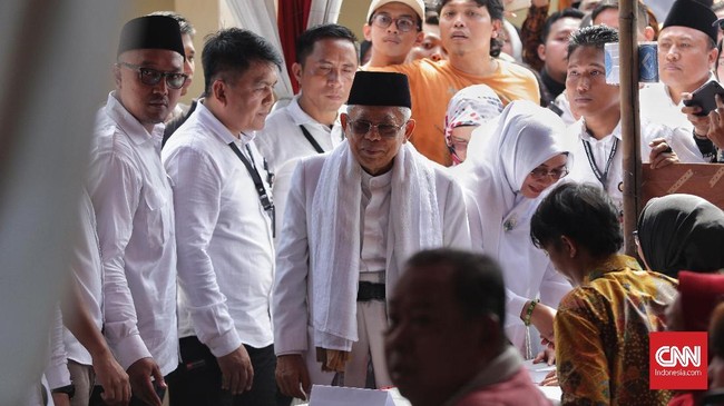 Ma'ruf Amin berkomentar soal hasil sementara quick count usai pemungutan suara Pemilu 2019. Dia sudah menduga menang walaupun hasil resmi belum diketahui.