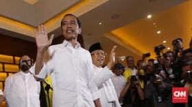 Pidato Jokowi soal Quick Count: Tunggu Hasil KPU