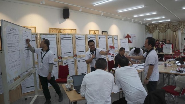 Dalam pemilu yang digelar di Denmark, pasangan Jokowi-Ma'ruf meraih 440 suara dari total 552 pemilih.