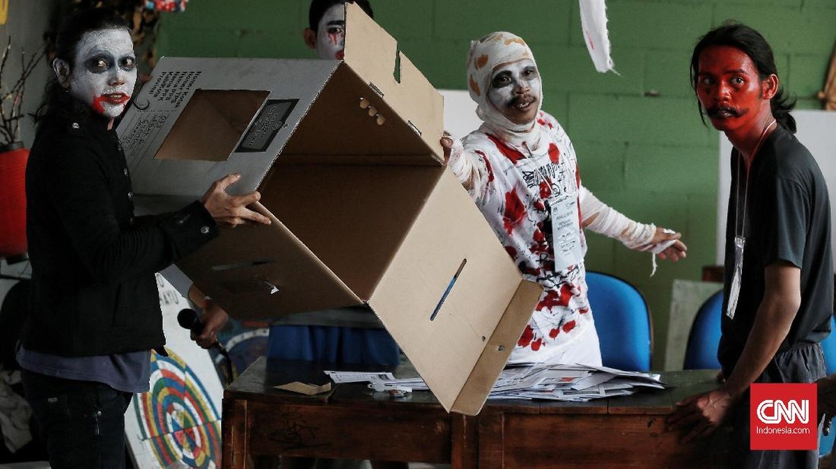FOTO: Perhitungan Suara Pemilu 2019