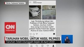 VIDEO: Taruhan Mobil Untuk Hasil Pilpres