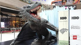 VIDEO: 'Akrab' dengan Viserion 'Game of Thrones' di Jakarta