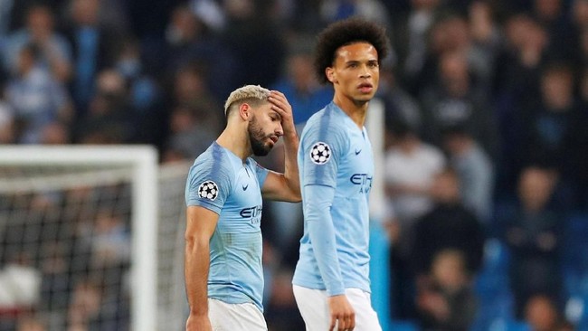 Manchester City tidak akan meraih empat gelar atau Quadruple pada musim ini setelah disingkirkan Tottenham Hotspur di perempat final Liga Champions.
