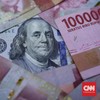 Nilai tukar rupiah berada di posisi Rp14.002 per dolar AS pada perdagangan pasar spot, Jakarta, 18 April 2019. Rupiah melesat 0,59 persen terhadap dolar AS dibandingkan Selasa (16/4) di angka Rp14.085 per dolar AS. (CNN Indonesia/ Hesti Rika)