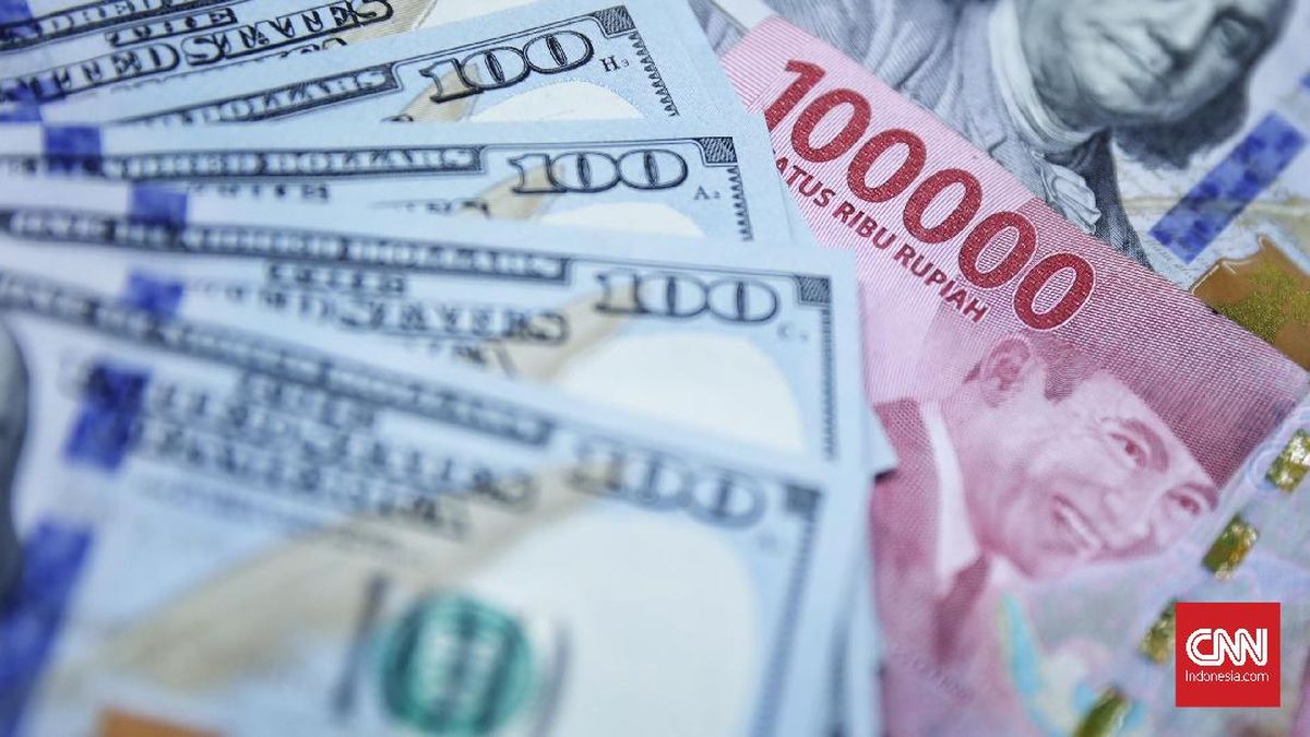 Rupiah Loyo ke Rp16.676 Sore Ini