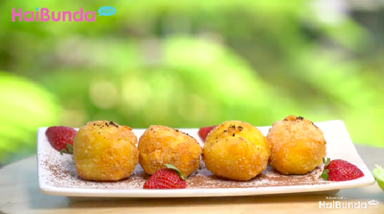 Camilan tape goreng cokelat keju yang kaya rasa, manis dan gurihnya yummy banget!