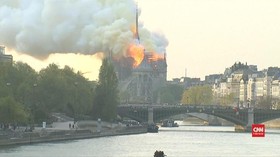 VIDEO: Sumbangan Perbaikan Notre-Dame Capai 900 Juta Euro