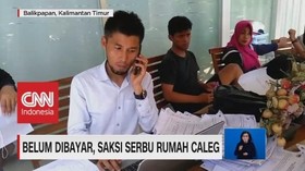 VIDEO: Belum Dibayar, Saksi Serbu Rumah Caleg