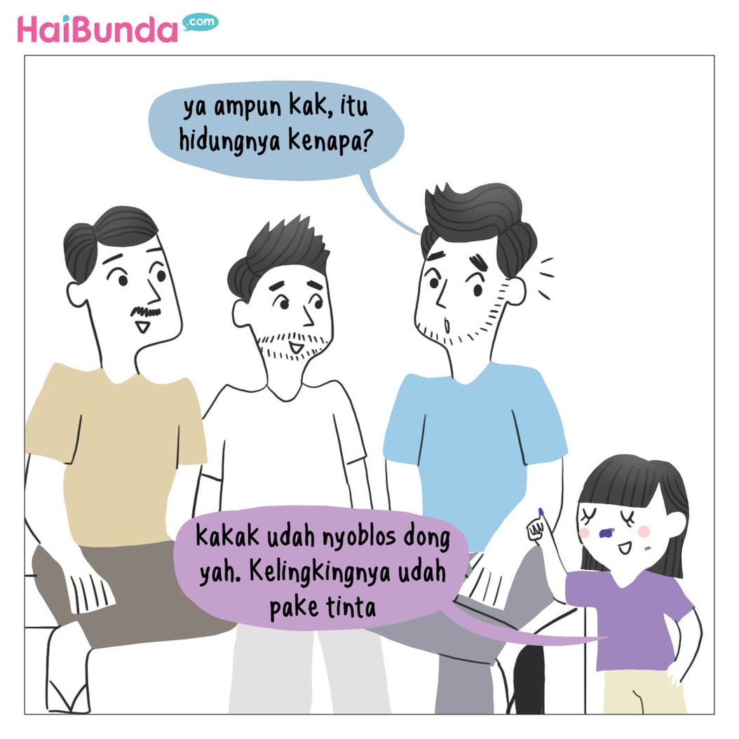 Beginilah cerita saat Bunda nyoblos. Gimana cerita serba-serbi nyoblos di keluarga Bunda?