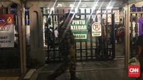Banser NU Kawal Misa Malam Paskah di Katedral Jakarta