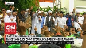 VIDEO: TKN & BPN Yakin Dengan Quick Count Internal