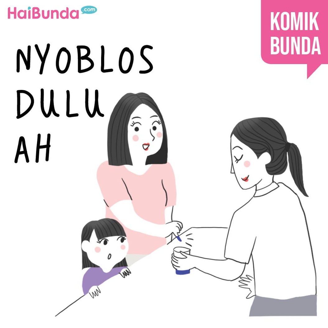 Beginilah cerita saat Bunda nyoblos. Gimana cerita serba-serbi nyoblos di keluarga Bunda?