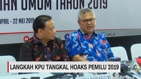 VIDEO: Jurus KPU Tangkal Hoaks di Pemilu 2019