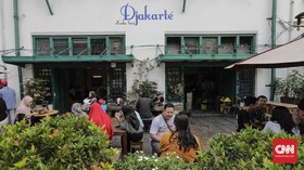 FOTO: Menghibur Diri di Kota Tua Jakarta