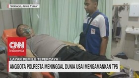 VIDEO: Anggota Polresta Meninggal Dunia Usai Mengamankan TPS