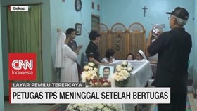 VIDEO: Ketua KPPS TPS Bekasi Meninggal Dunia Setelah Bertugas