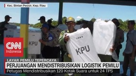 VIDEO: Kisah Perjuangan Mendistribusikan Logistik Pemilu