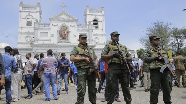 Pemimpin dunia turut berbelasungkawa atas rangkaian ledakan yang mengguncang gereja dan hotel mewah di Sri Lanka tepat di Hari Paskah pada Minggu (21/4).