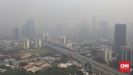 Hari 11 PSBB Transisi, Senin Pagi Polusi Udara DKI Terburuk