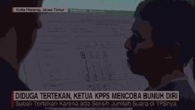 VIDEO: Ketua KPPS Coba Bunuh Diri