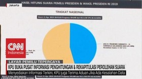 KPU Buka Pusat Informasi Perhitungan & Rekapitulasi Perolehan