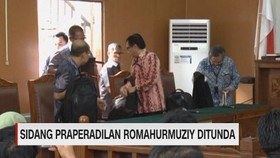VIDEO: Sidang Praperadilan Romahurmuziy Ditunda