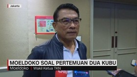 VIDEO: Moeldoko Soal Pertemuan Dua Kubu Jokowi-Prabowo
