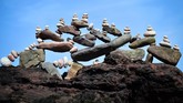 FOTO: Adu Ilmu Susun Batu di Eropa Kejuaraan menyusun batu di Eropa baru saja usai dilaksanakan di Skotlandia akhir April kemarin, semua jagoan susun batu 'turun gunung' unjuk kebolehan.