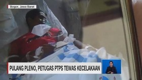 VIDEO: Pulang Pleno, Petugas PTPS Tewas Kecelakaan