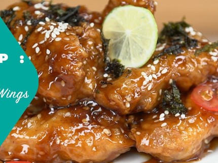 Resep Crispy Yakiniku Wings