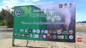 VIDEO: Rayakan Hari Bumi, Ribuan Bibit Pohon Ditanam