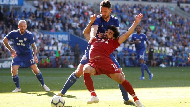 Liverpool masih dinaungi keberuntungan menang atas Cardiff City karena blunder tim tuan rumah pada laga lanjutan Liga Inggris 2018/2019.