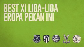 INFOGRAFIS: Best XI Liga-liga Eropa Pekan Ini