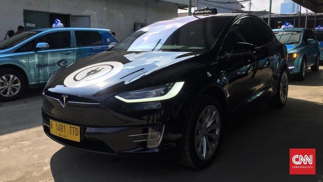  Blue Bird  Beli Taksi Listrik  Tesla di  Importir Umum