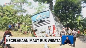 VIDEO: Kecelakaan Maut Bus Wisata