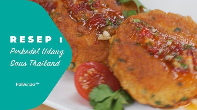  Resep  Perkedel  Udang Saus Thailand