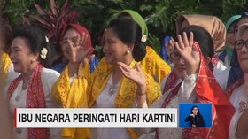 VIDEO: Ibu Negara Iriana Peringati Hari Kartini