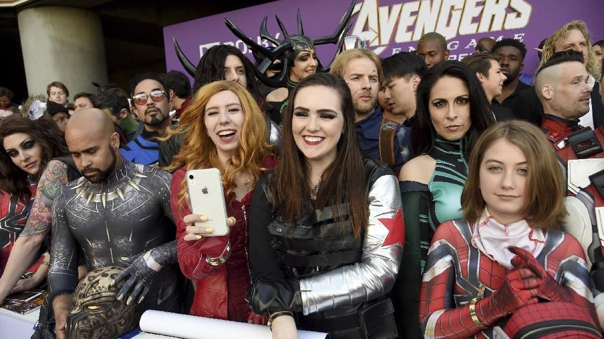 FOTO: Pesta Akhir Saga 'Avengers'