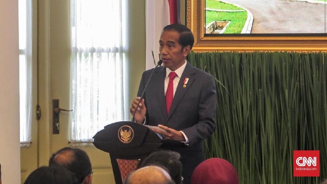 Presiden Jokowi saat menghadiri Musrenbangnas kembali mengucapkan duka cita terhadap petugas-petugas yang meninggal dalam pelaksanaan Pemilu 2019.
