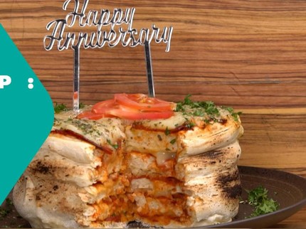 Resep Pizza Cake