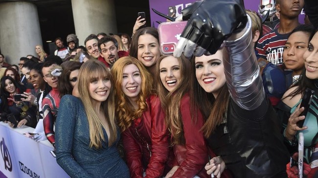 FOTO: Pesta Akhir Saga 'Avengers'