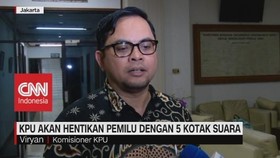 VIDEO: KPU Akan Hentikan Pemilu Dengan 5 Kotak Suara