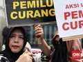 Massa Pendukung Prabowo Minta Bawaslu Diskualifikasi Jokowi