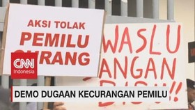 VIDEO: Sekelompok Orang Gelar Aksi Tolak Pemilu Curang