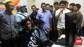 Singgung Debat, Sandi Inisiasi e-Sport di Rumah Siap Kerja