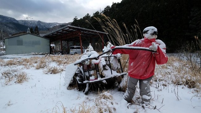FOTO: Desa Boneka di Jepang