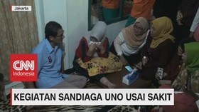 VIDEO: Usai Sakit, Sandiaga Bertemu Kwik Kian Gie & Relawan