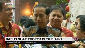 VIDEO: Jokowi Soal Kasus Suap Proyek PLTU Riau 1